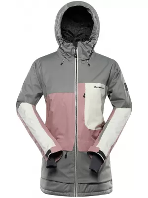 Hölgyek ski dzseki ALPINE PRO GARGA LJCD657 SZÜRKE