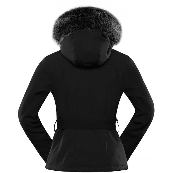 Női sí softshell dzseki ALPINE PRO DOWELA LJCB612 FEKETE 