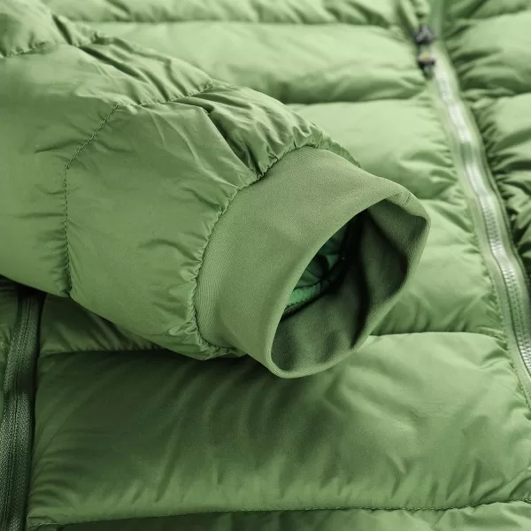  Férfi téli tollkabát ALPINE PRO ROGIT MJCD621 ZÖLD 