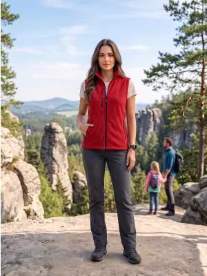 Unisex mellény ALTISPORT NoPrint NP/ALU525 PIROS