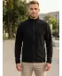 Férfi gyapjú pulóver ALTISPORT NoPrint NP/ALM725 FEKETE