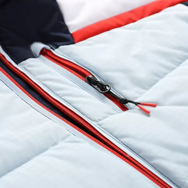  Női toll sítakabát ALPINE PRO FERERA LJCD656 KÉK 
