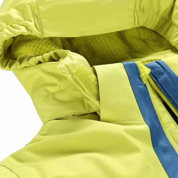  Sítőkabát ALPINE PRO REAMO KJCB305 VILÁGOSZÖLD 