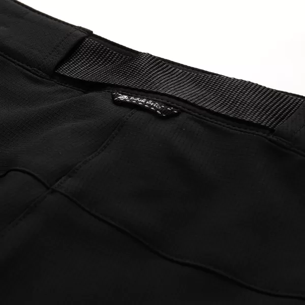  Női softshell nadrág ALPINE PRO CORBA LPAD663 FEKETE 