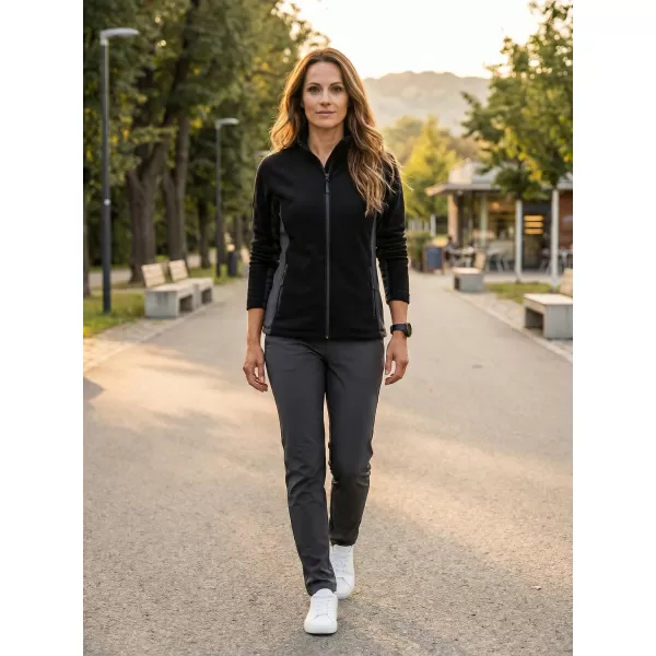  Női gyapjú pulóver ALTISPORT NoPrint NP/ALW825 FEKETE 