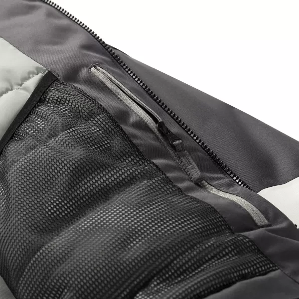  Férfi sí kabát ALPINE PRO GARG MJCD698 SÖTÉTSZÜRKE 