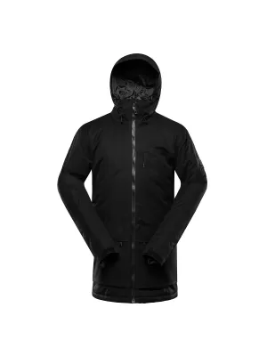 Férfi sí kabát ALPINE PRO GARG MJCD698 FEKETE