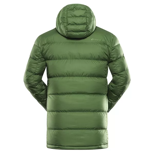  Férfi téli tollkabát ALPINE PRO ROGIT MJCD621 ZÖLD 