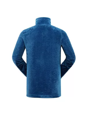 Meleg pulóver ALPINE PRO LOMM MSWD388 KÉK MYKONOS