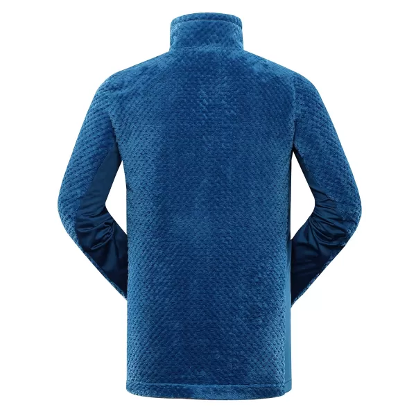  Meleg pulóver ALPINE PRO LOMM MSWD388 KÉK MYKONOS 