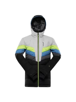 Férfi toll sí kabát ALPINE PRO FEEDR MJCB638 FEKETE