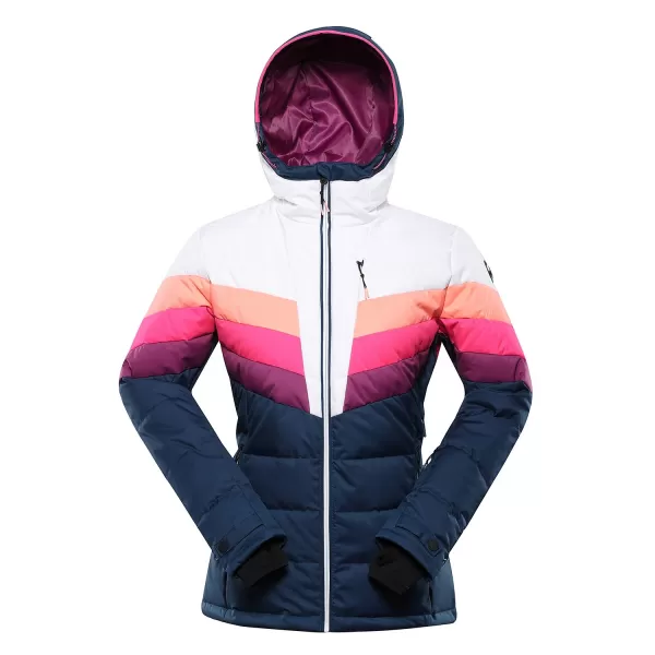  Női toll sítakabát ALPINE PRO FEEDRA LJCB604 KÉK 