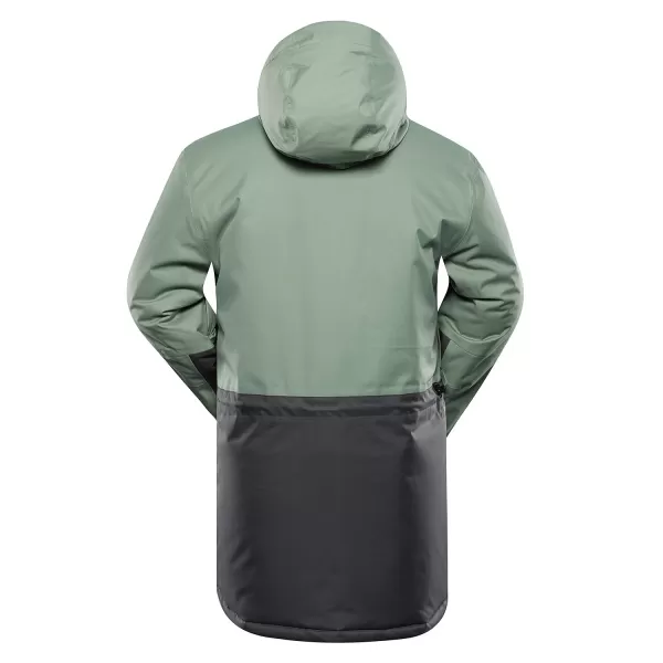 Férfi sí kabát ALPINE PRO OMEQ MJCB644 ZÖLD 