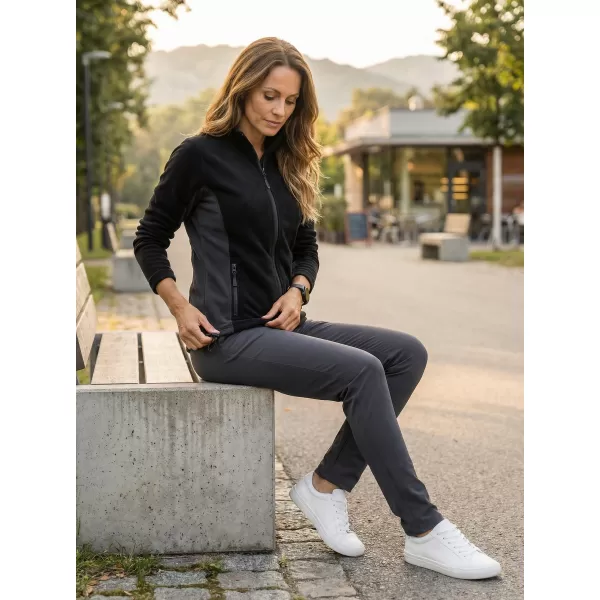  Női gyapjú pulóver ALTISPORT NoPrint NP/ALW825 FEKETE 
