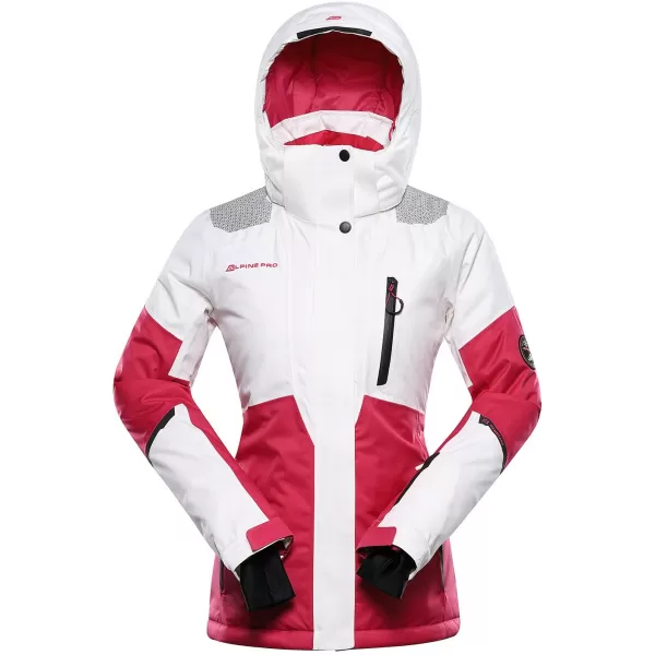  Hölgyek ski dzseki ALPINE PRO DEARA LJCD654 FEHÉR 