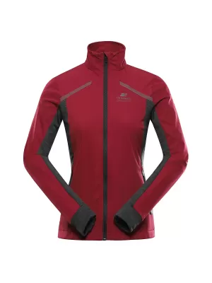 Női softshell dzseki ALPINE PRO UKEBA LJCD643 KÖKÖRCSIN