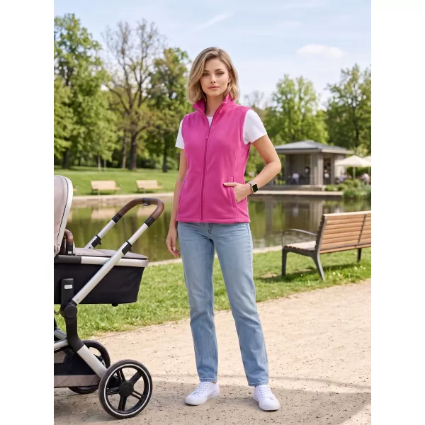  Unisex mellény gyapjú ALTISPORT NoPrint NP/ALU815 FUKSZIA PIROS 
