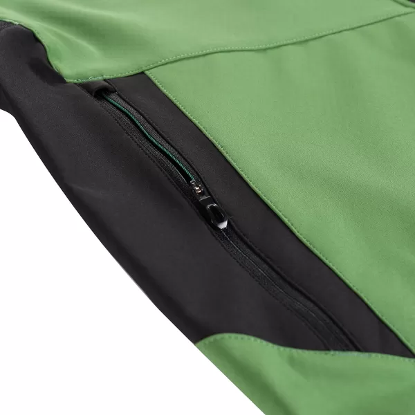  Férfi softshell dzseki ALPINE PRO ESPRIT MJCD622 ZÖLD 