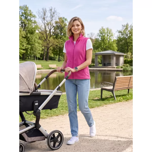  Unisex mellény gyapjú ALTISPORT NoPrint NP/ALU815 FUKSZIA PIROS 
