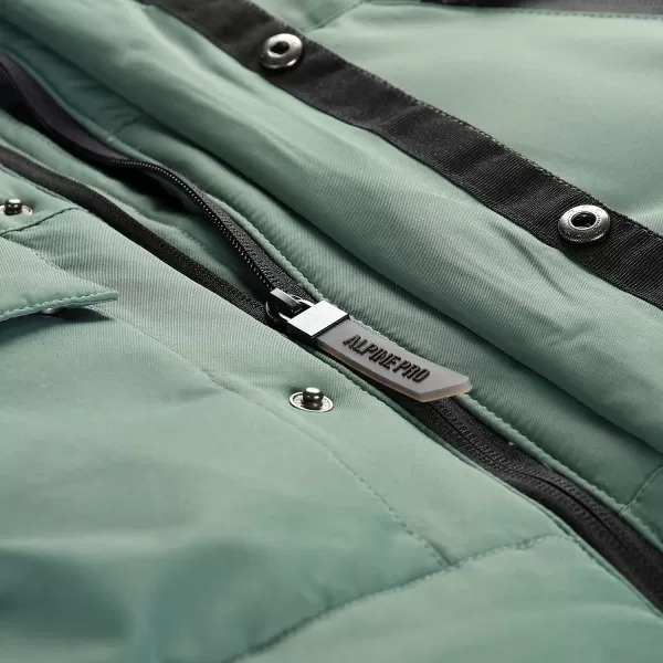  Kabát ALPINE PRO WERD MJCD681 ZÖLD 