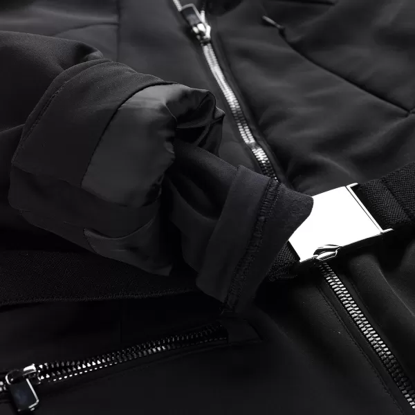 Női sí softshell dzseki ALPINE PRO DOWELA LJCB612 FEKETE 