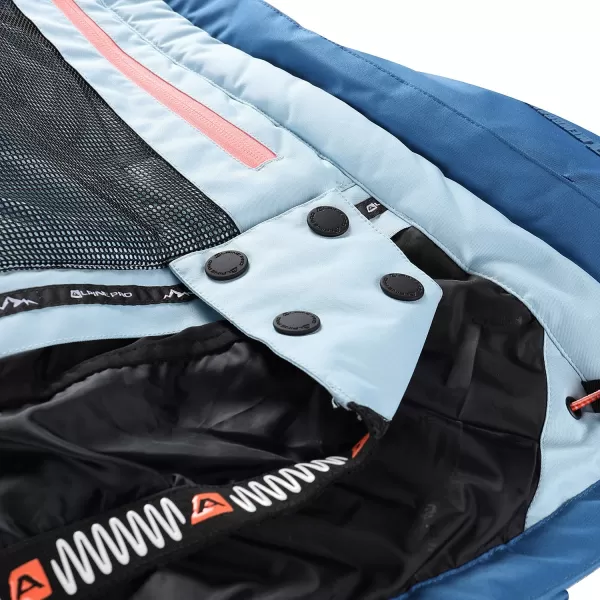  Hölgyek ski dzseki ALPINE PRO REAMA LJCB601 KÉK 