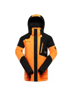 Férfi sí kabát ALPINE PRO DEAR MJCD695 NEON