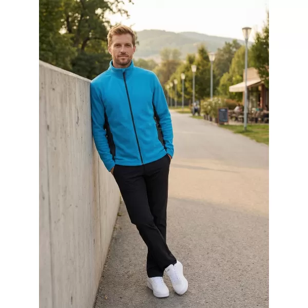  Férfi gyapjú pulóver ALTISPORT NoPrint NP/ALM725 TÜRKIZ 