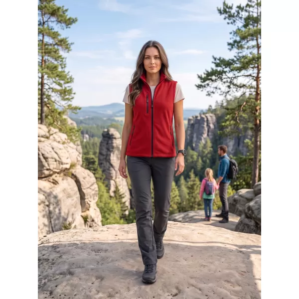  Unisex mellény ALTISPORT NoPrint NP/ALU525 PIROS 