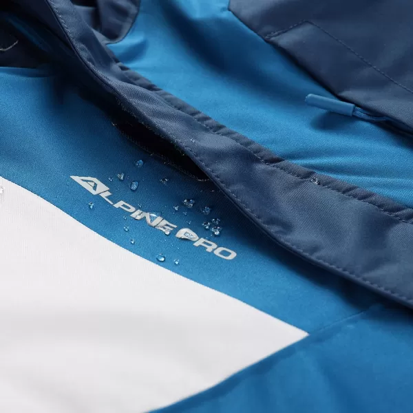  Sítőkabát ALPINE PRO DEARO KJCD343 KÉK MYKONOS 