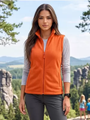 Unisex mellény gyapjú ALTISPORT NoPrint NP/ALU815 NARANCS