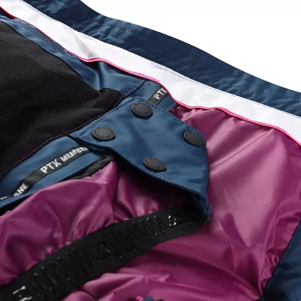  Női toll sítakabát ALPINE PRO FEEDRA LJCB604 KÉK 