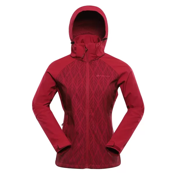  Női softshell dzseki ALPINE PRO HOORA LJCD590 KÖKÖRCSIN 