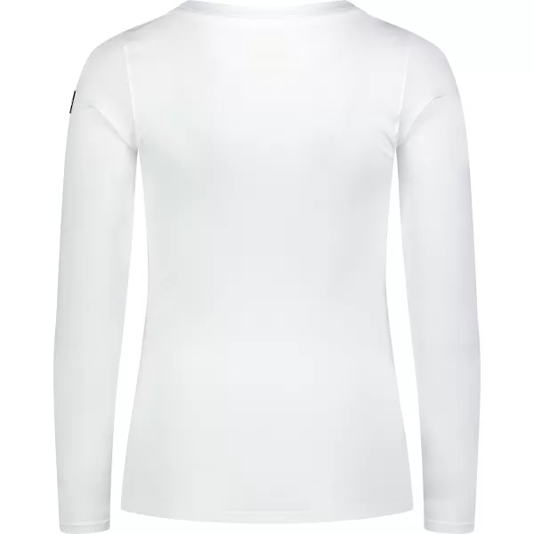  Női pamut póló NORDBLANC SWEDEN NBFLT8144 FEHÉR 