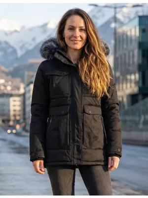 Női kabát ALPINE PRO EGYPA LJCB592 FEKETE