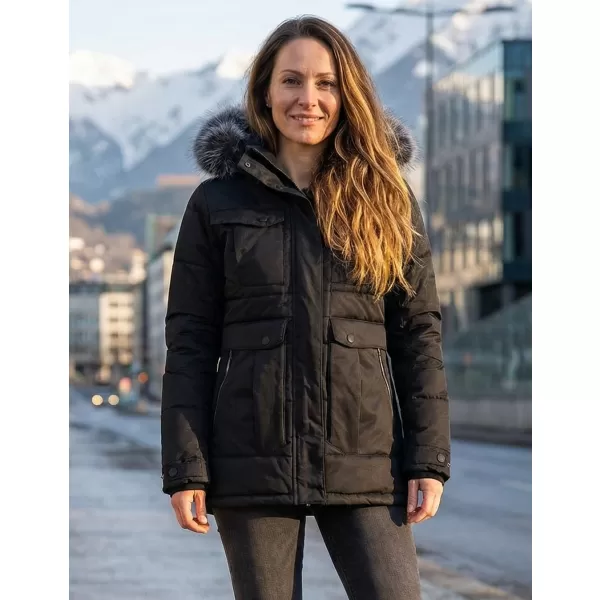  Női kabát ALPINE PRO EGYPA LJCB592 FEKETE 