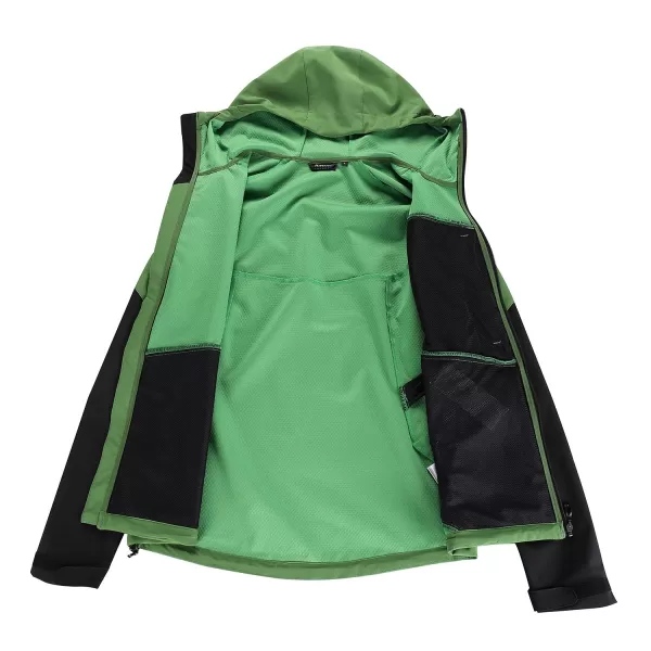  Férfi softshell dzseki ALPINE PRO ESPRIT MJCD622 ZÖLD 