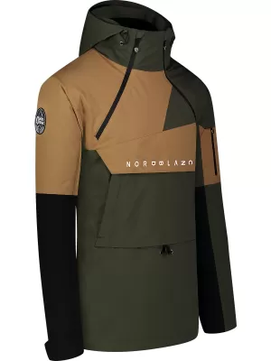 Férfi téli kabát NORDBLANC SNOWPACK NBWJM8124 HADSEREG ZÖLD