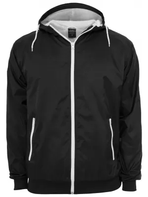 Kabát URBAN CLASSICS TB147 FEKETE/FEHÉR