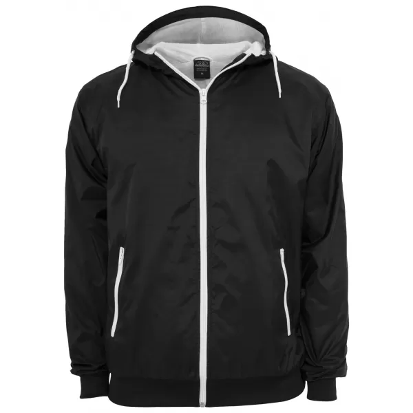  Kabát URBAN CLASSICS TB147 FEKETE/FEHÉR 