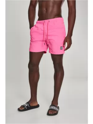 Rövidnadrág URBAN CLASSICS TB1026 NEON RÓZSASZÍNŰ
