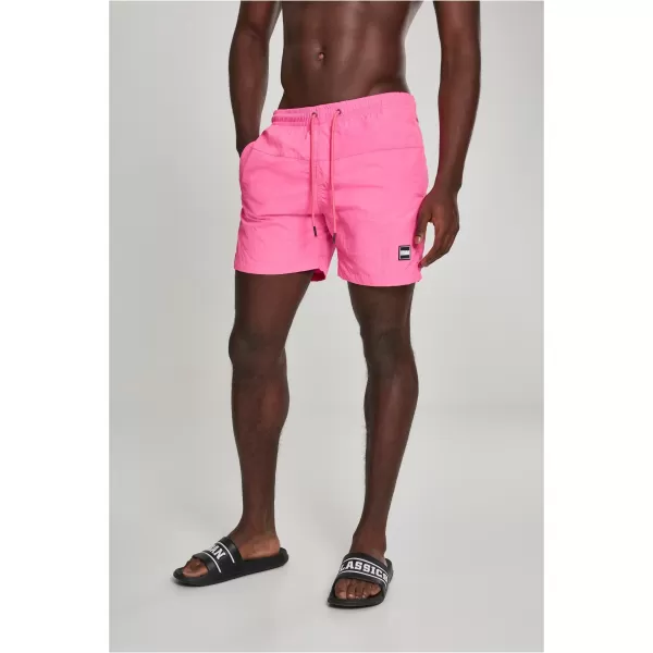  Rövidnadrág URBAN CLASSICS TB1026 NEON RÓZSASZÍNŰ 