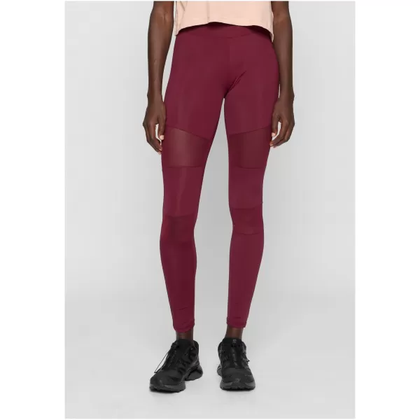  Női leggings URBAN CLASSICS PP1174 FEKETE/PORT 