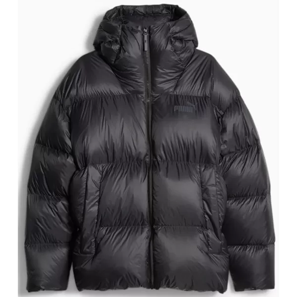  Férfi dzseki PUMA HOODED ULTRA DOWN PUFFER JACKET FEKETE 