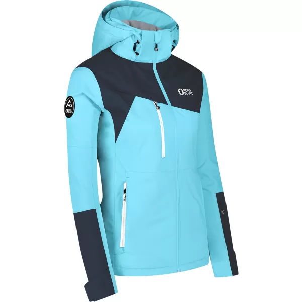  Női sídzseki NORDBLANC FROZEN NBWJL8125 VILÁGOSKÉK 