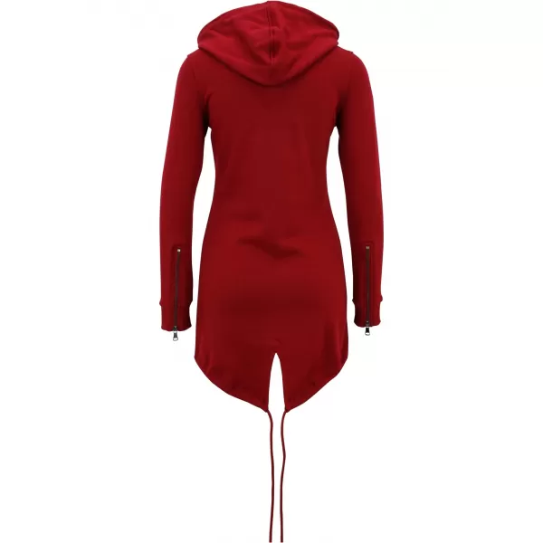  Női pulóver URBAN CLASSICS TB1075 BURGUNDIA 