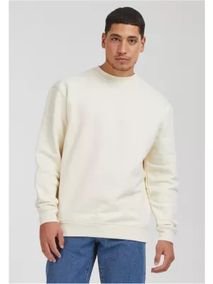 Férfi pulóver URBAN CLASSICS TB014E FEHÉR/HOMOK