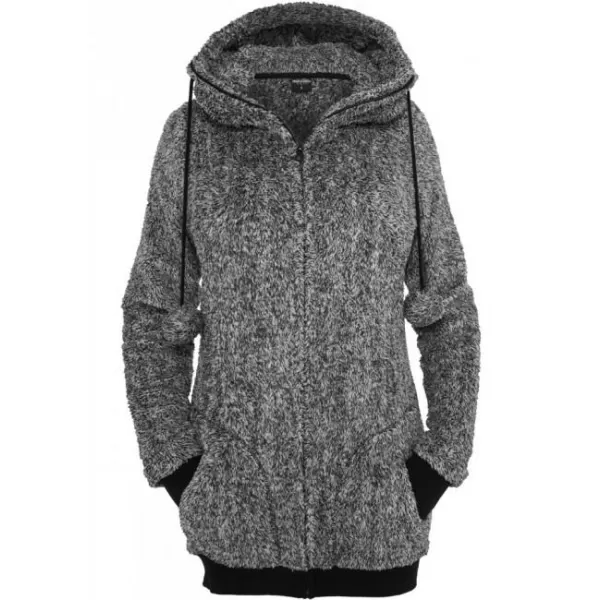  Női pulóver URBAN CLASSICS TB616 FEKETE/FEHÉR 