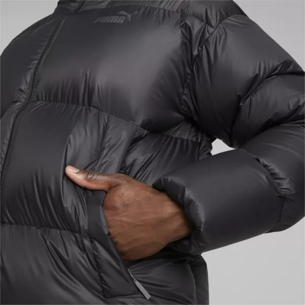  Férfi dzseki PUMA HOODED ULTRA DOWN PUFFER JACKET FEKETE 