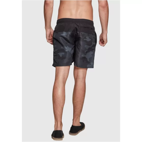  Rövidnadrág URBAN CLASSICS TB1026 FEKETE/SÖTÉT CAMO 